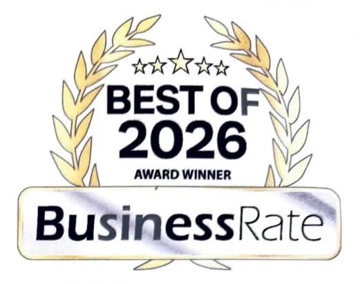 BusinessRate Best of 2026 Award Winner
